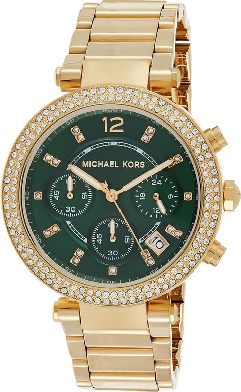 michael kors watch green dial|michael kors green edition.